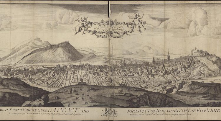 View of Edinburgh in late 17th century